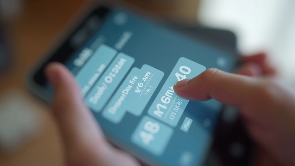 Ecrã de smartphone mostrando botões com tamanhos diferentes, demonstrando o tamanho mínimo recomendado de 48x48 píxeis para alvos táteis